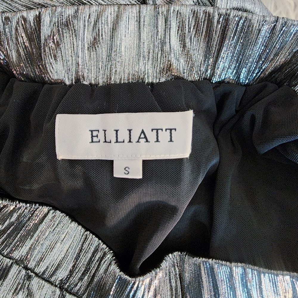 ELLIATT MAYAH STRAPPLES SHIMMER JUMPSUIT SIDE POCKETS RETRO-INSPIRED SIZE SMALL - Picture 5 of 16